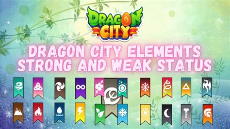 dragon city legend element weakness|dragon city elements list.